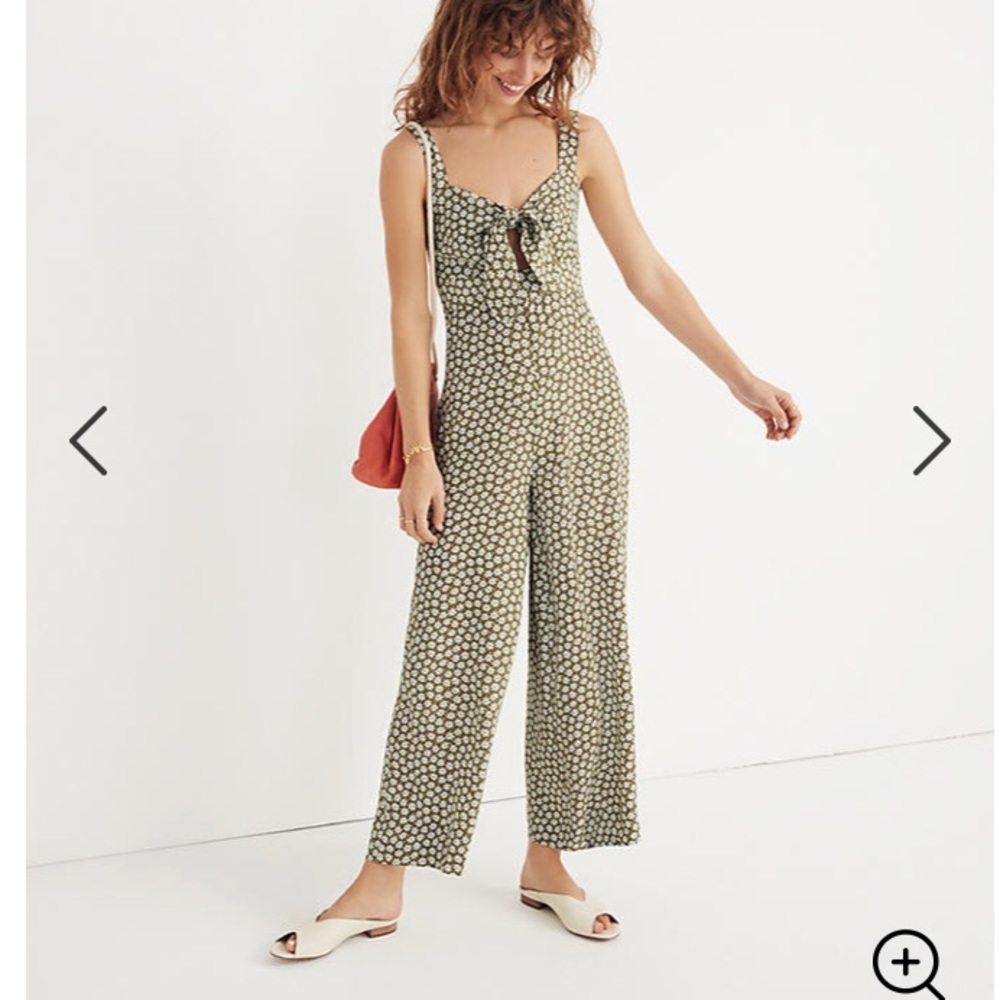 Plumeria Cutout Jumpsuit Mini Daisy
